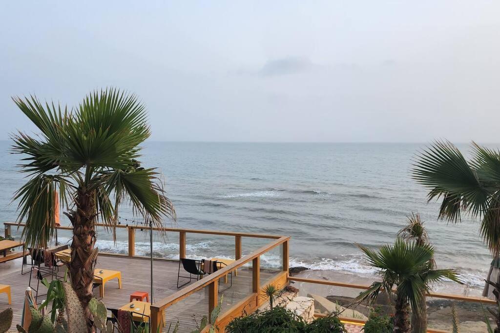 Superbe Appartement Pied Et Vue Sur Mer Taghazout Exterior foto